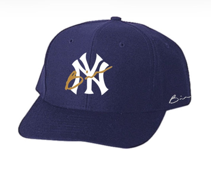 Navy Bias NYC OG09 Gray Bottom SnapBack