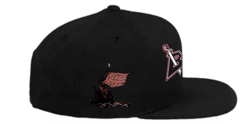 Black TeamBias SnapBack